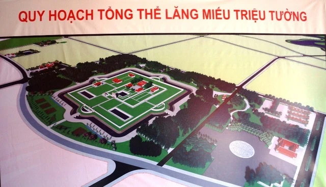 Quy hoạch tổng thể lăng miếu Triệu Tường