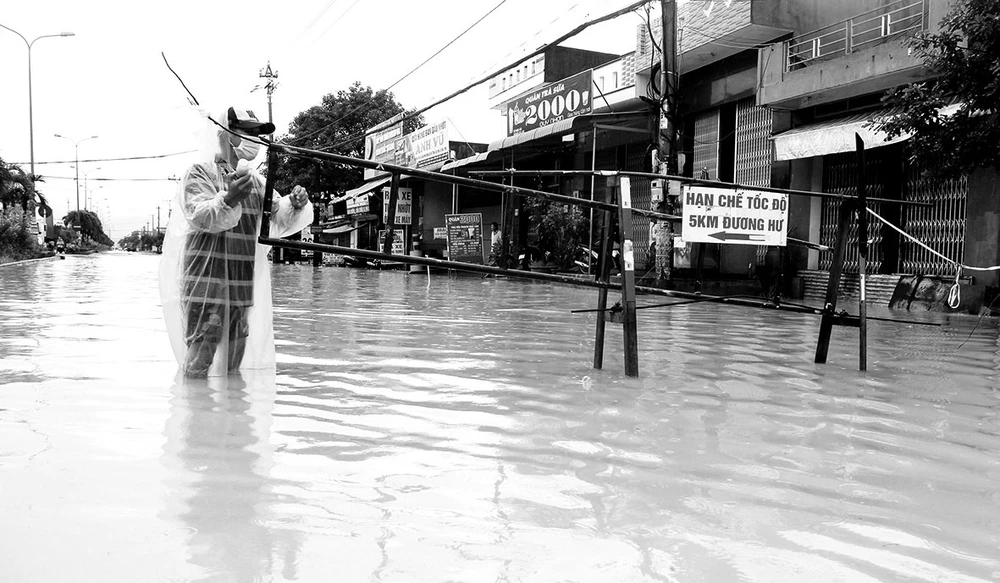 Đời sống người dân khu phố 5, phường Trần Quang Diệu, TP Quy Nhơn, tỉnh Bình Định gặp khó khăn vào mùa mưa