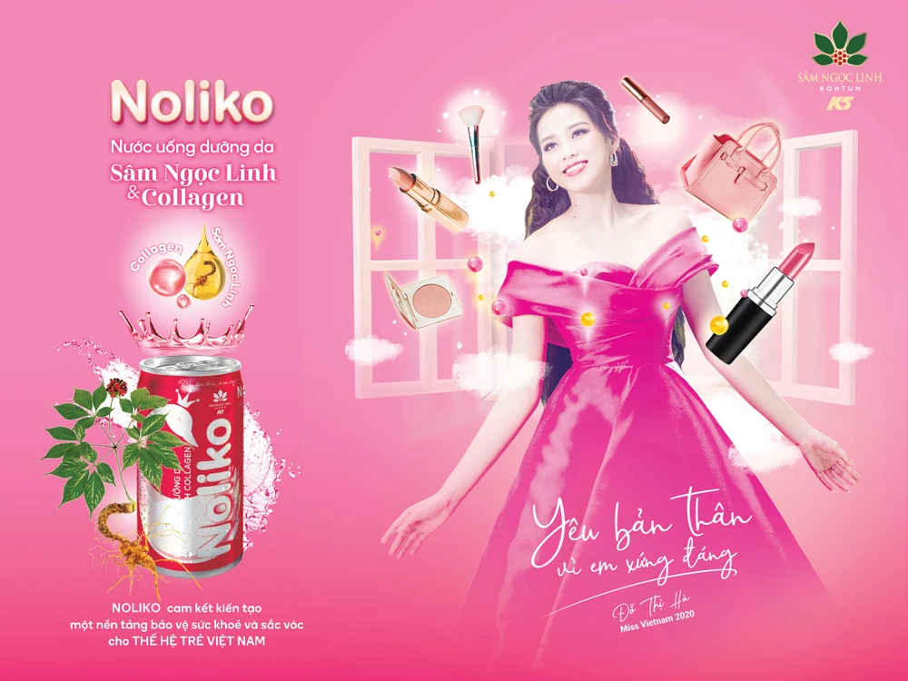 Nước uống dưỡng da collagen Noliko: Yêu bản thân - Vì em xứng đáng