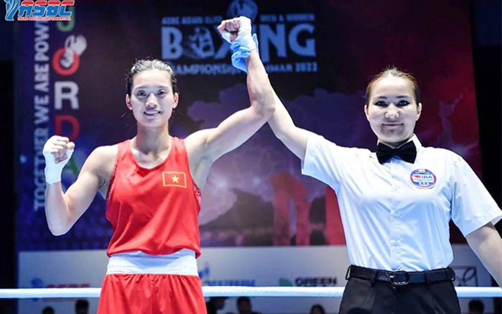 Võ sĩ Nguyễn Thị Tâm sẽ thi đấu chung kết giải vô địch quyền Anh thế giới vào tối nay 26-3