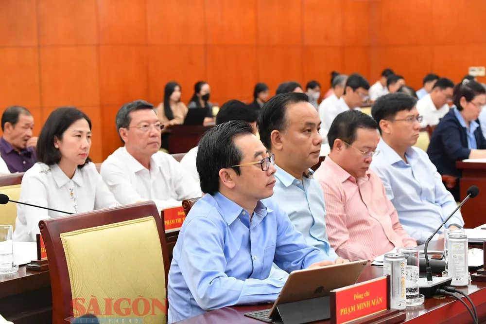 Đại biểu dự hội nghị. Ảnh: VIỆT DŨNG Đại biểu dự hội nghị. Ảnh: VIỆT DŨNG