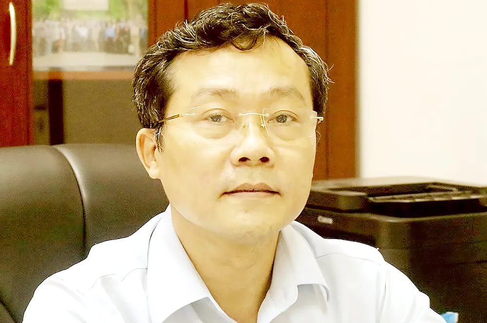 Ông Nguyễn Văn Tiến, Phó cục trưởng Cục Quản lý đê điều và Phòng chống thiên tai Ông Nguyễn Văn Tiến, Phó cục trưởng Cục Quản lý đê điều và Phòng chống thiên tai