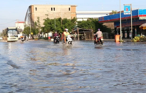 ĐBSCL: Mưa lớn gây nhiều thiệt hại