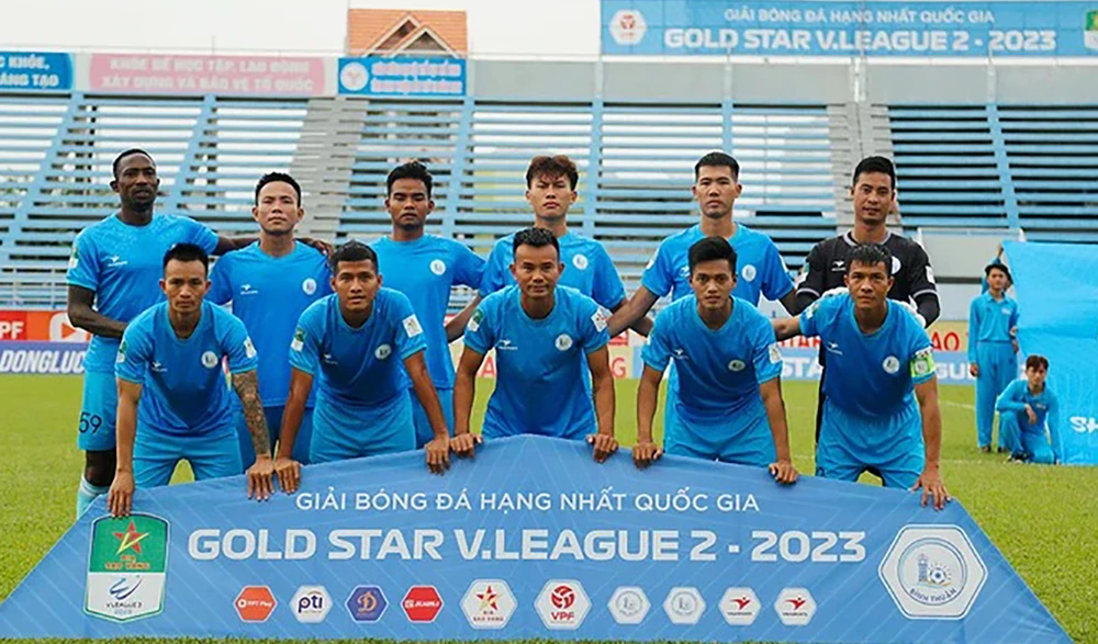 Đội Bình Thuận xin rút khỏi giải bóng đá hạng nhất quốc gia 2023-2024 vì lý do... kinh phí