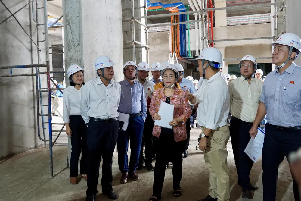 HĐND TPHCM giám sát triển khai thực hiện các dự án nhà ở xã hội trên địa bàn TPHCM. Ảnh: HOÀNG HÙNG