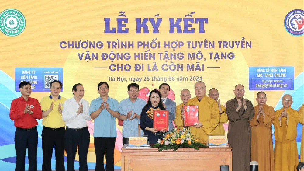 GHPGVN kêu gọi tăng ni, phật tử hiến mô tạng cứu người