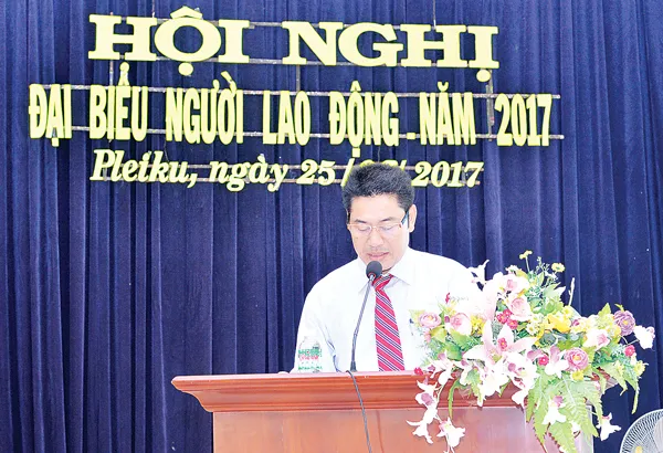 Công ty CP Công trình đô thị Gia Lai Đổi mới để phát triển ảnh 1 Công ty CP Công trình đô thị Gia Lai Đổi mới để phát triển ảnh 1