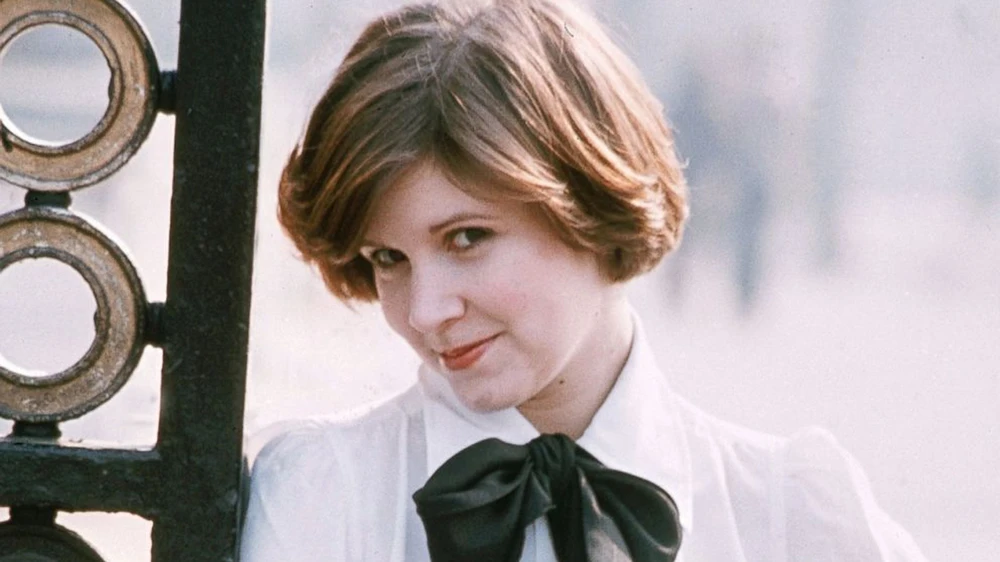 Nữ diễn viên Carrie Fisher khi còn trẻ