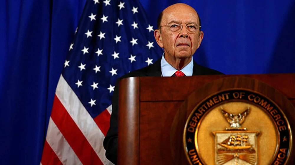 Bộ trưởng Thương mại Mỹ Wilbur Ross. Ảnh: REUTERS