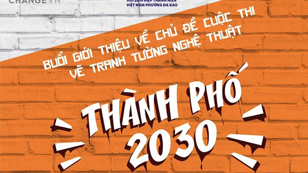 Thi vẽ tranh tường nghệ thuật “Thành phố 2030” 