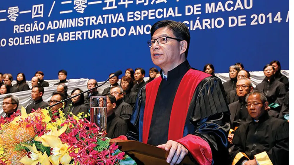 Ho Chio Meng thời là Trưởng công tố Đặc khu hành chính Macau (Trung Quốc) từ 1999-2014. Ảnh: MACAU DAILY TIMES