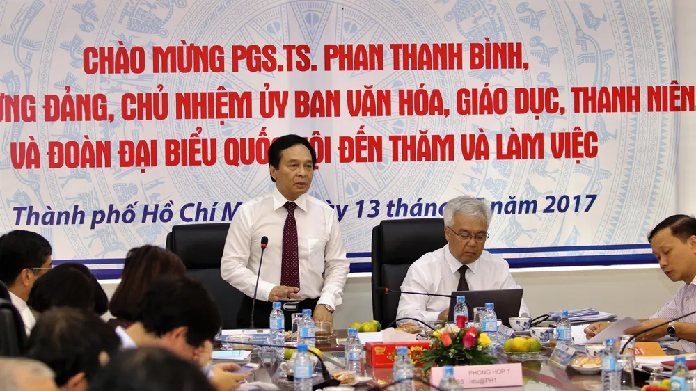 PGS-TS Phan Thanh Bình: Để xây dựng trường đại học chất lượng không hề dễ ảnh 1 PGS-TS Phan Thanh Bình: Để xây dựng trường đại học chất lượng không hề dễ ảnh 1