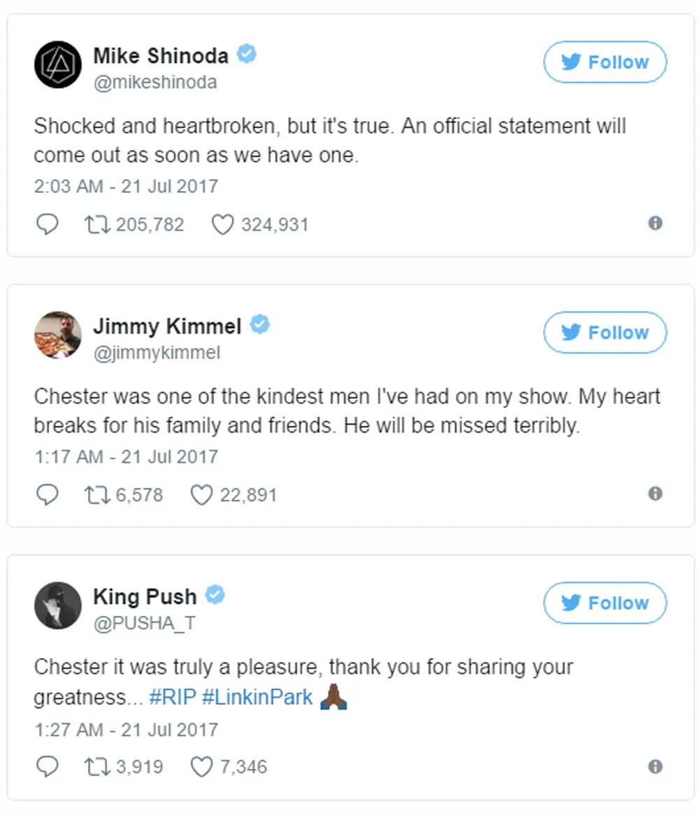 Thủ lĩnh ban nhạc Linkin Park tự tử ở tuổi 41 ảnh 5