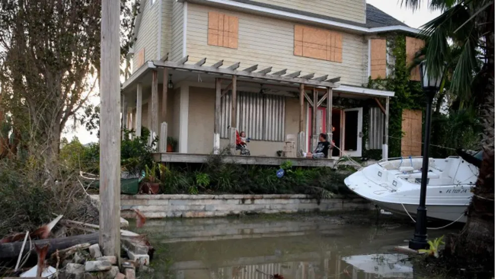 Florida tan hoang sau bão Irma ảnh 23