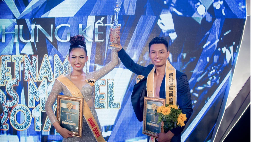 ​​Hoàng Hiếu, Quỳnh Như đăng quang Quán quân Vietnam Fitness Model 2017 