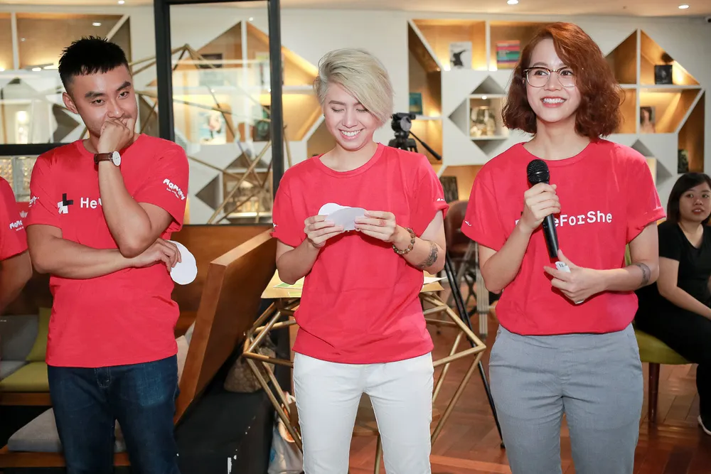 Dàn sao Việt cùng tham gia chương trình tập huấn nhằm thúc đẩy bình đẳng giới ảnh 12