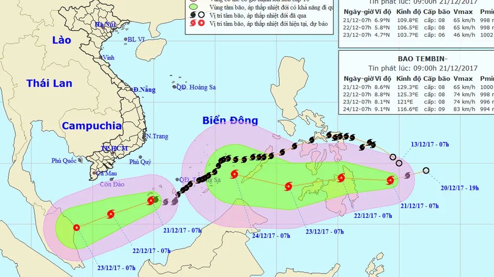 Kai-tak chưa tan lại xuất hiện thêm cơn bão mới ảnh 1