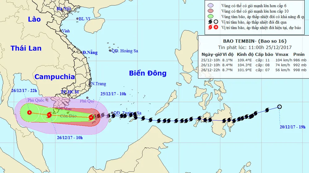 TPHCM đã chuẩn bị ứng phó bão số 16 (bão Tembin) ảnh 12