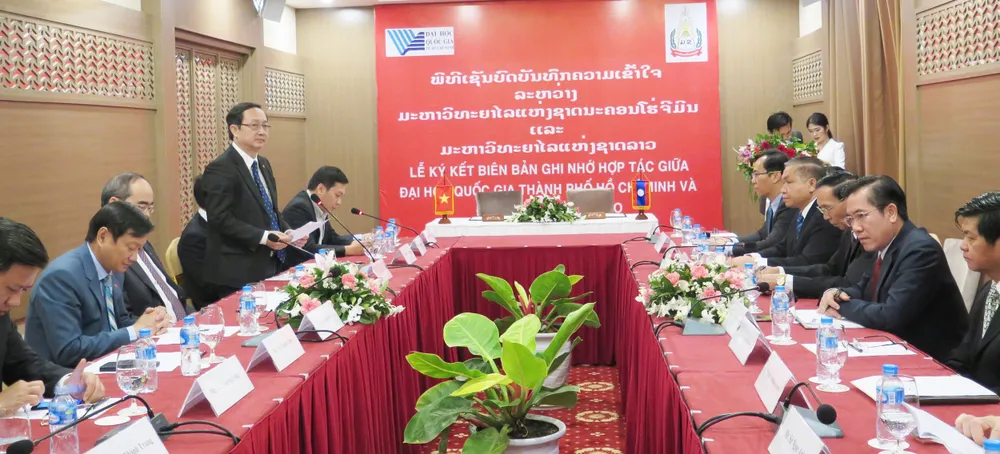 TPHCM hỗ trợ Đại học Quốc gia Lào phát triển nguồn nhân lực ảnh 1