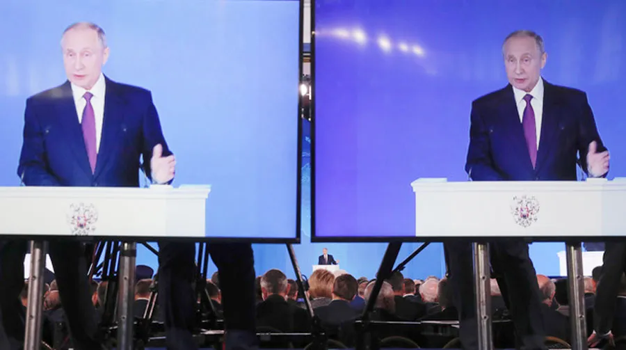 Tổng thống Nga Vladimir Putin đọc Thông điệp liên bang ảnh 2