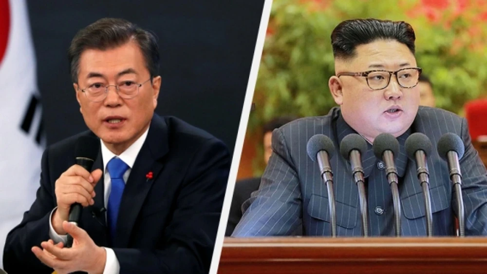 Lãnh đạo Triều Tiên Kim Jong-un và Tổng thống Hàn Quốc Moon Jae-in sẽ bắt đầu vào lúc 9 giờ 30 sáng ngày 27-4 (theo giờ địa phương).