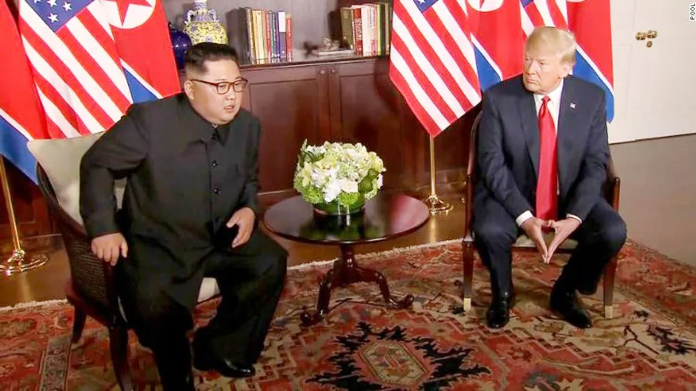 Cuộc gặp lịch sử giữa Tổng thống Mỹ Donald Trump và Nhà lãnh đạo Kim Jong-un ảnh 3