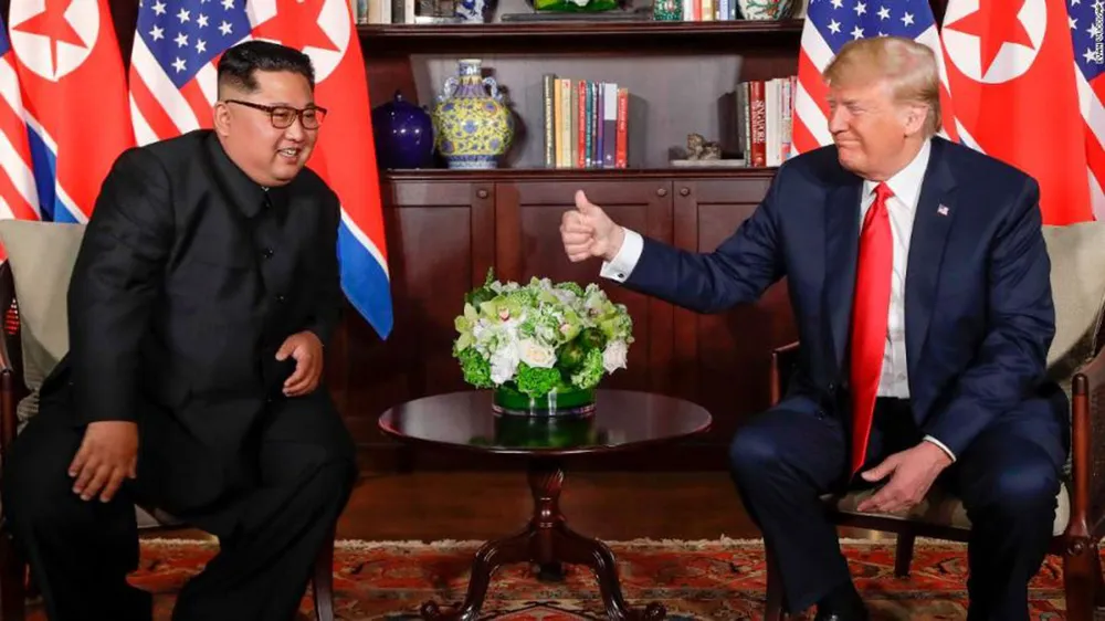 Cuộc gặp lịch sử giữa Tổng thống Mỹ Donald Trump và Nhà lãnh đạo Kim Jong-un ảnh 7