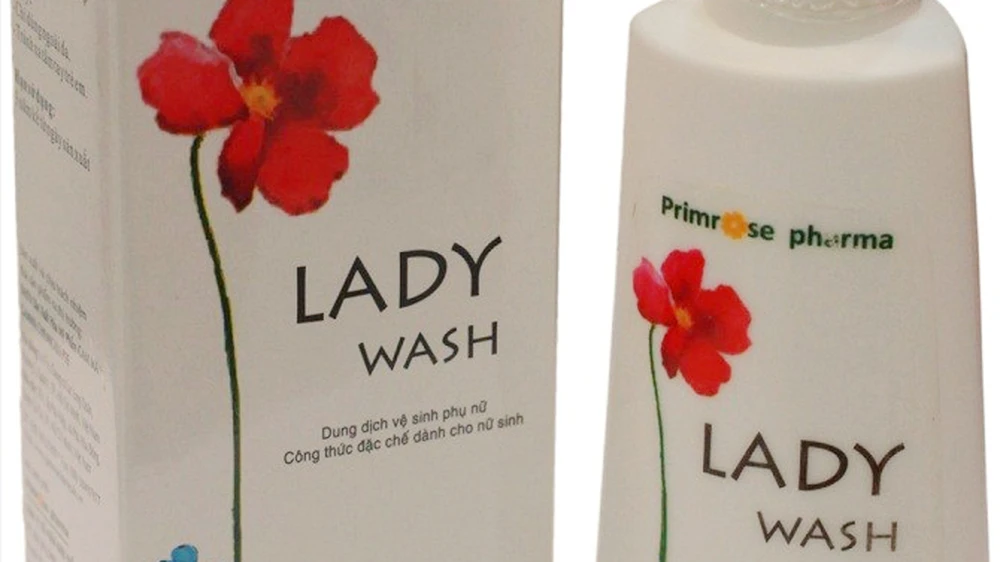 Đình chỉ lưu hành, thu hồi dung dịch vệ sinh phụ nữ Lady Wash