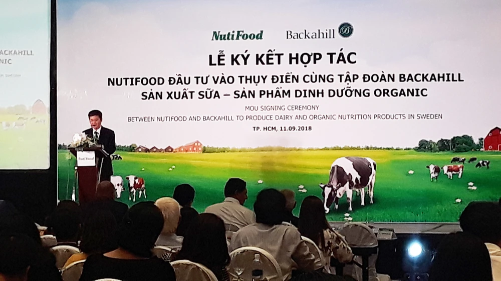 Nutifood hợp tác cùng tỷ phú Thụy Điển sản xuất sữa