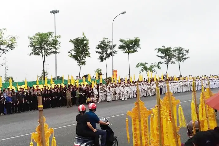 Lễ an táng Chủ tịch nước Trần Đại Quang tại quê nhà  ảnh 42 Lễ an táng Chủ tịch nước Trần Đại Quang tại quê nhà  ảnh 42