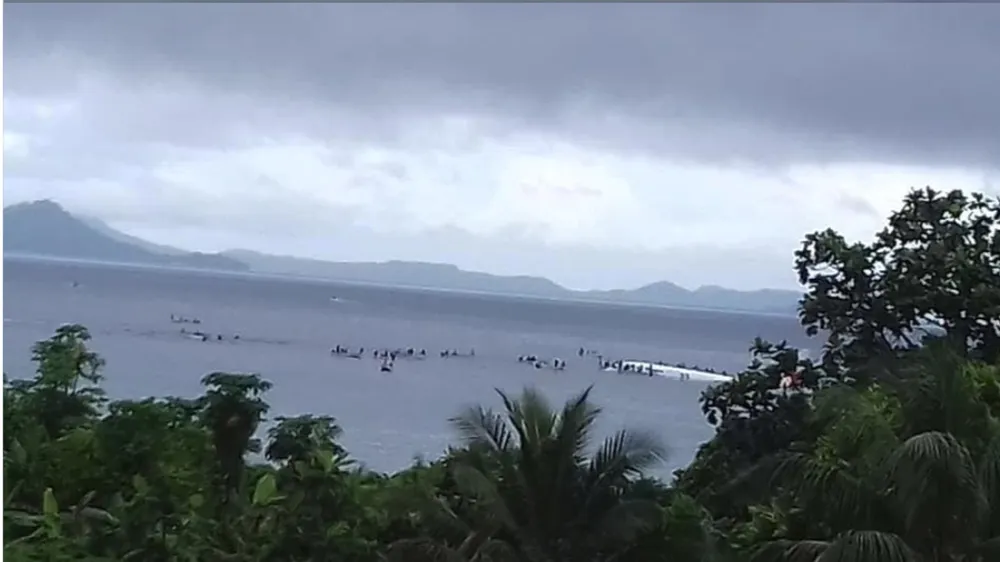 Máy bay chở 47 người trượt khỏi đường băng, lao xuống biển ảnh 6