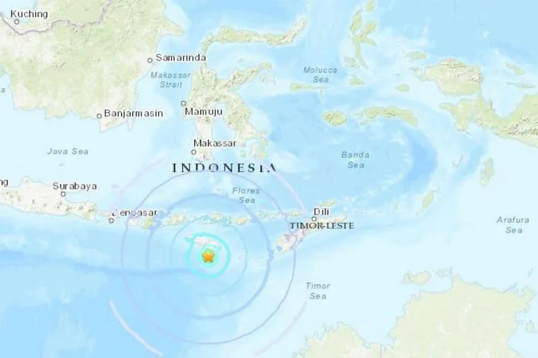 Lại xảy ra động đất liên tiếp tại khu vực đảo Sumba của Indonesia ảnh 1 Lại xảy ra động đất liên tiếp tại khu vực đảo Sumba của Indonesia ảnh 1