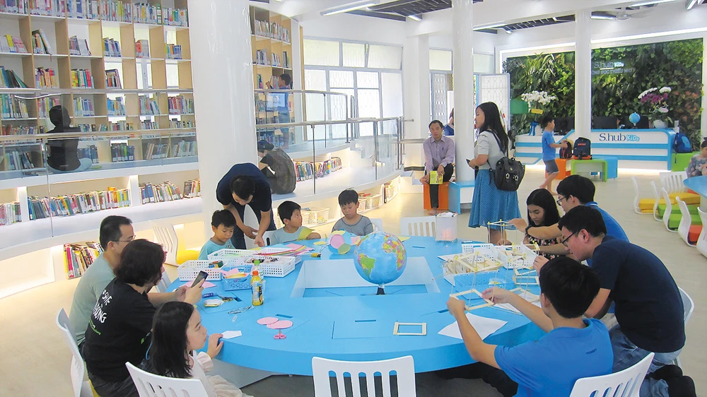 S.Hub Kids là thư viện thông minh đầu tiên dành cho thanh thiếu nhi của TPHCM