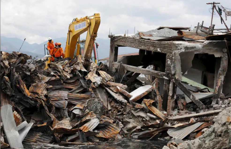 Ngày cuối cùng tìm kiếm nạn nhân vụ động đất, sóng thần tại Indonesia ảnh 8 Ngày cuối cùng tìm kiếm nạn nhân vụ động đất, sóng thần tại Indonesia ảnh 8