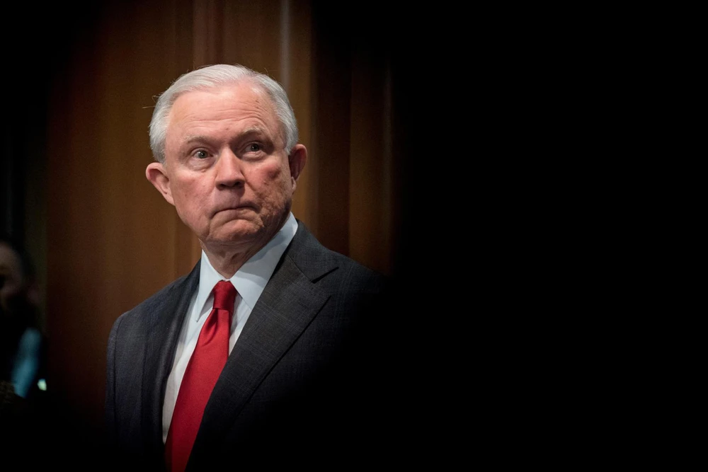 Ông Jeff Sessions. Ảnh: The New York Times