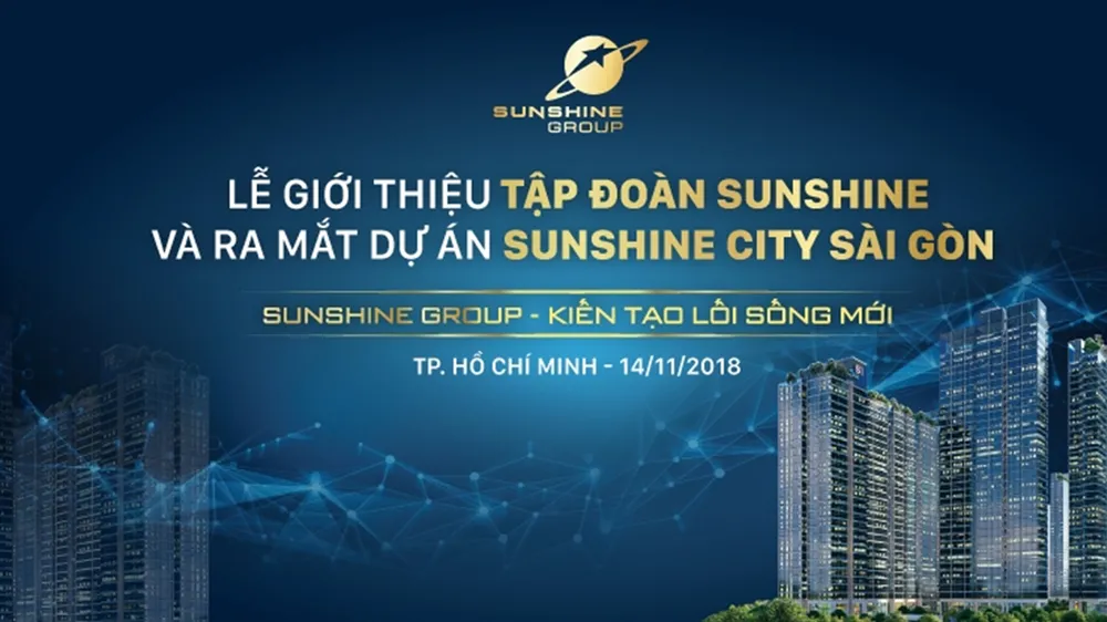 Sunshine Group - chính thức ra mắt tại Sài Gòn  ảnh 1