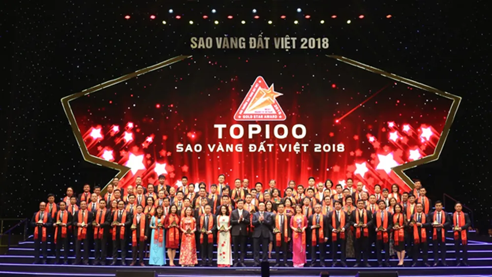 Các doanh nghiệp đạt giải thưởng Sao Vàng Đất Việt 2018 ảnh 2