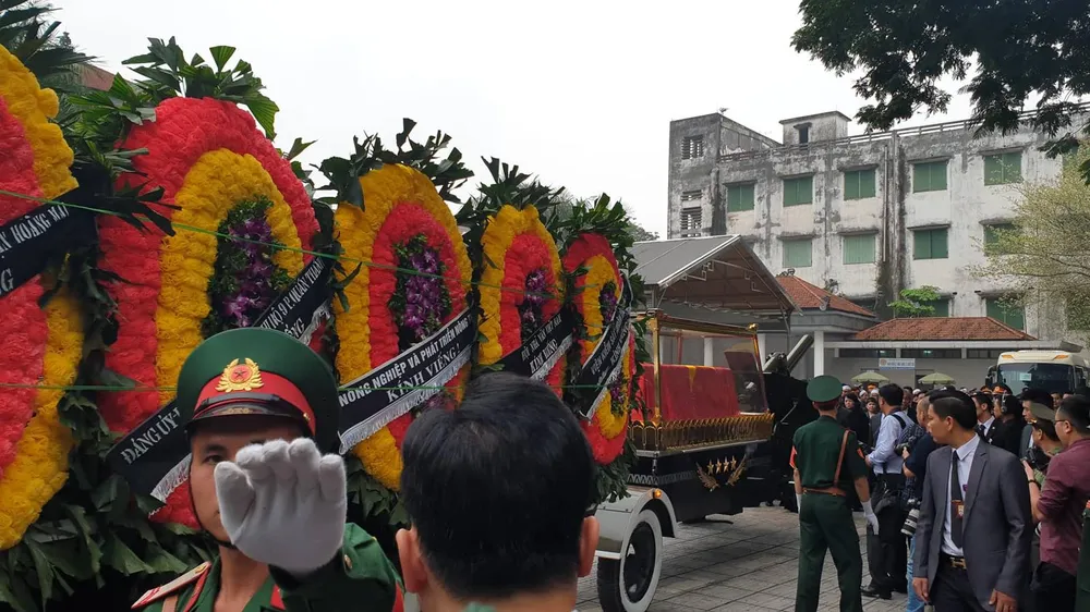 Lễ truy điệu nguyên Chủ tịch nước Lê Đức Anh ảnh 17