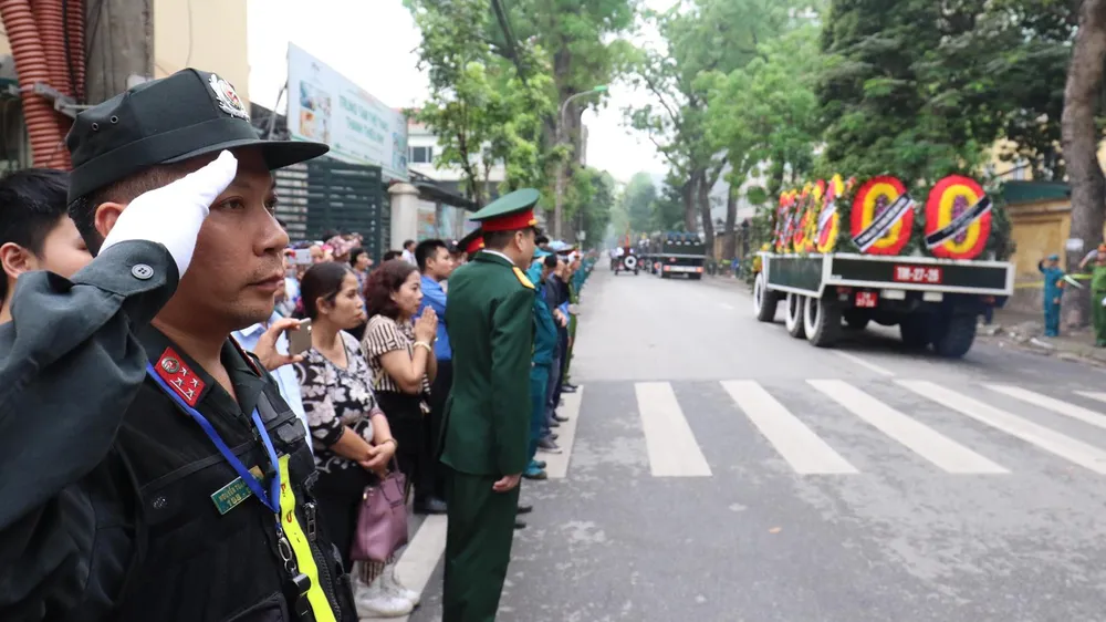 Lễ truy điệu nguyên Chủ tịch nước Lê Đức Anh ảnh 15