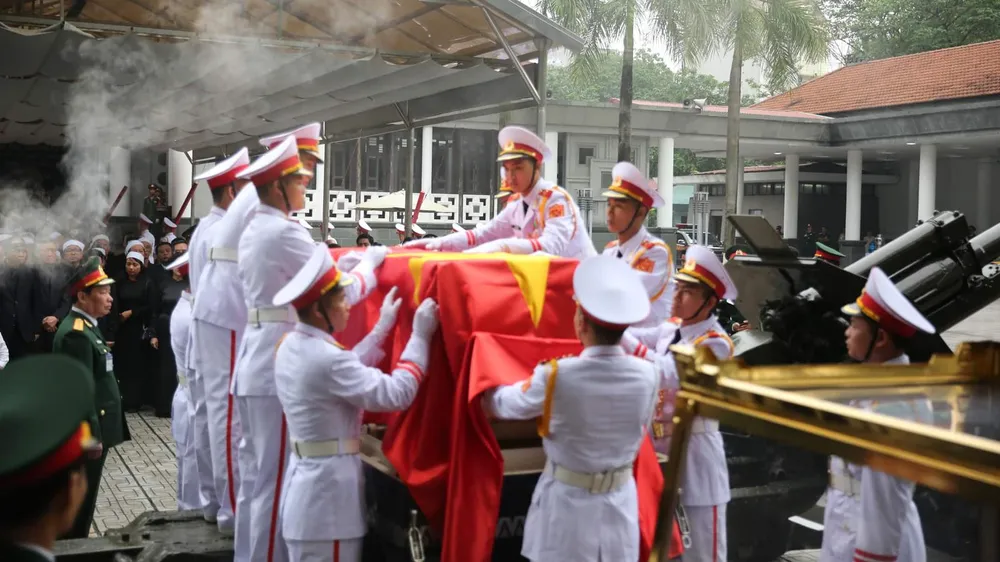 Lễ truy điệu nguyên Chủ tịch nước Lê Đức Anh ảnh 29
