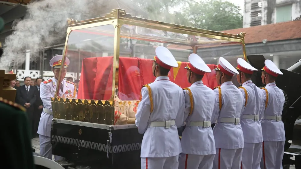 Lễ truy điệu nguyên Chủ tịch nước Lê Đức Anh ảnh 31