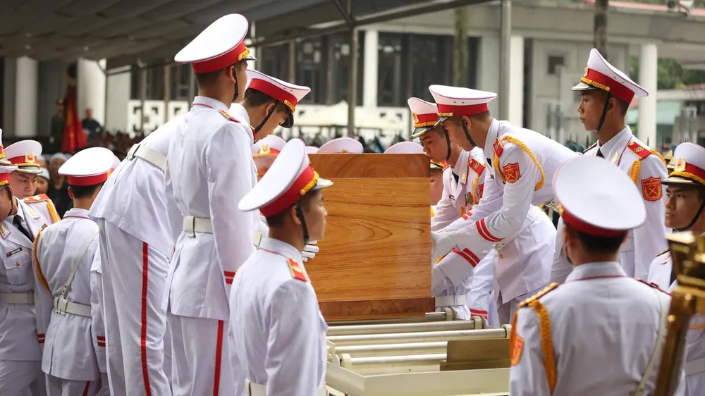 Lễ truy điệu nguyên Chủ tịch nước Lê Đức Anh ảnh 26