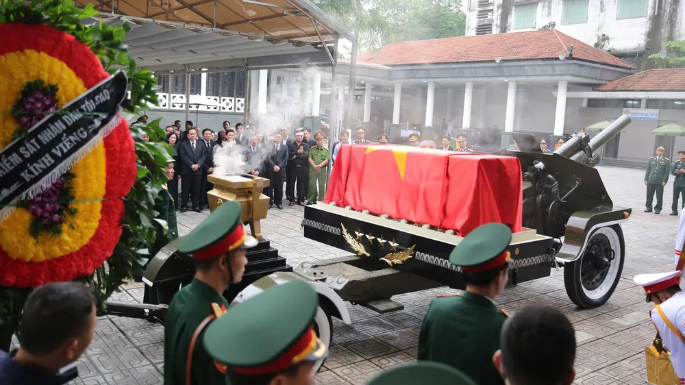 Lễ truy điệu nguyên Chủ tịch nước Lê Đức Anh ảnh 28