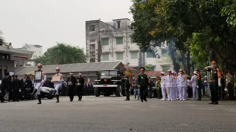 Lễ truy điệu nguyên Chủ tịch nước Lê Đức Anh ảnh 23