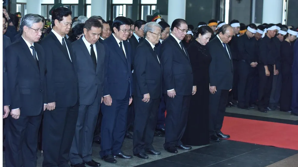 Lễ truy điệu nguyên Chủ tịch nước Lê Đức Anh ảnh 33