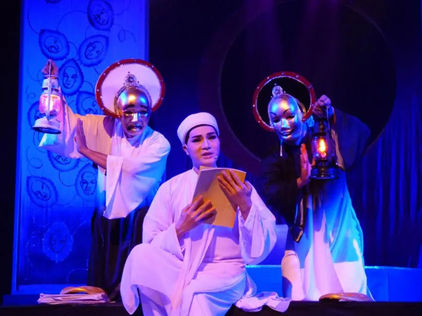Vở thể nghiệm “Nhật thực” - khát khao tìm kiếm con đường mới cho cải lương ảnh 2 Vở thể nghiệm “Nhật thực” - khát khao tìm kiếm con đường mới cho cải lương ảnh 2