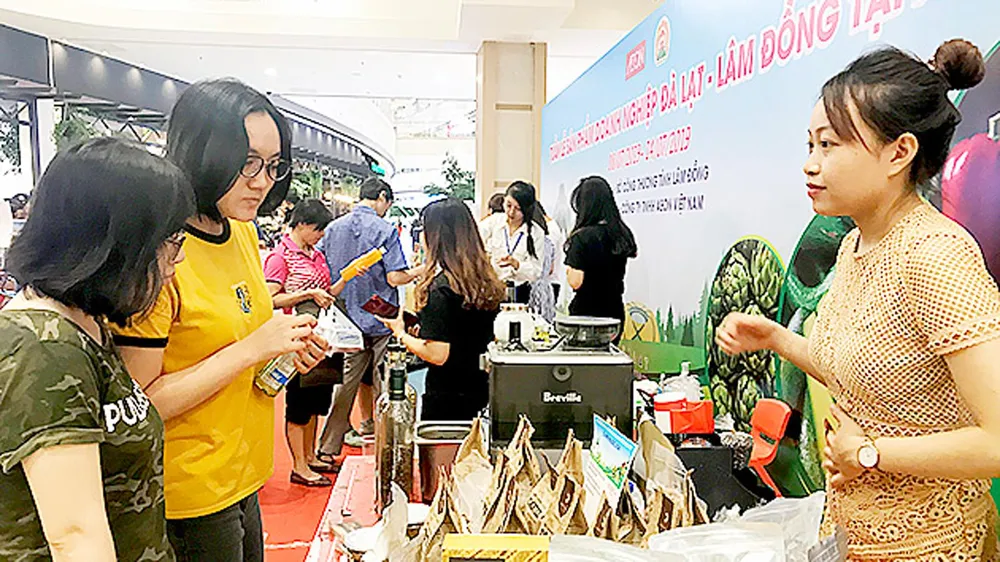 Xúc tiến sản phẩm của Lâm Đồng vào TPHCM ảnh 3