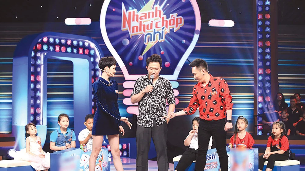 Nhanh như chớp nhí - chương trình đang tạo hiệu hứng khá tốt