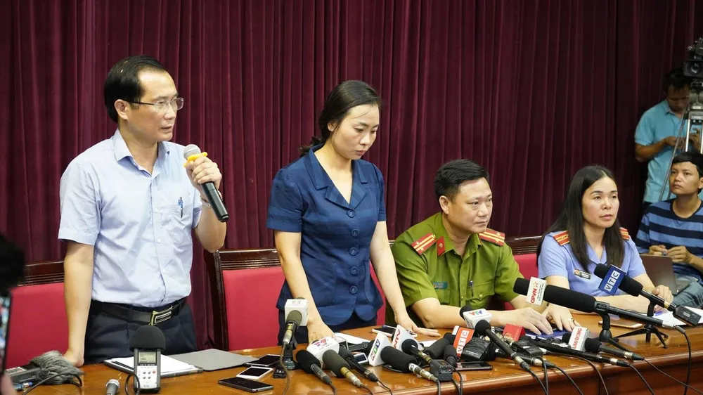 Công an quận Cầu Giấy thông tin vụ học sinh trường Gateway tử vong: Khởi tố vụ án ảnh 2