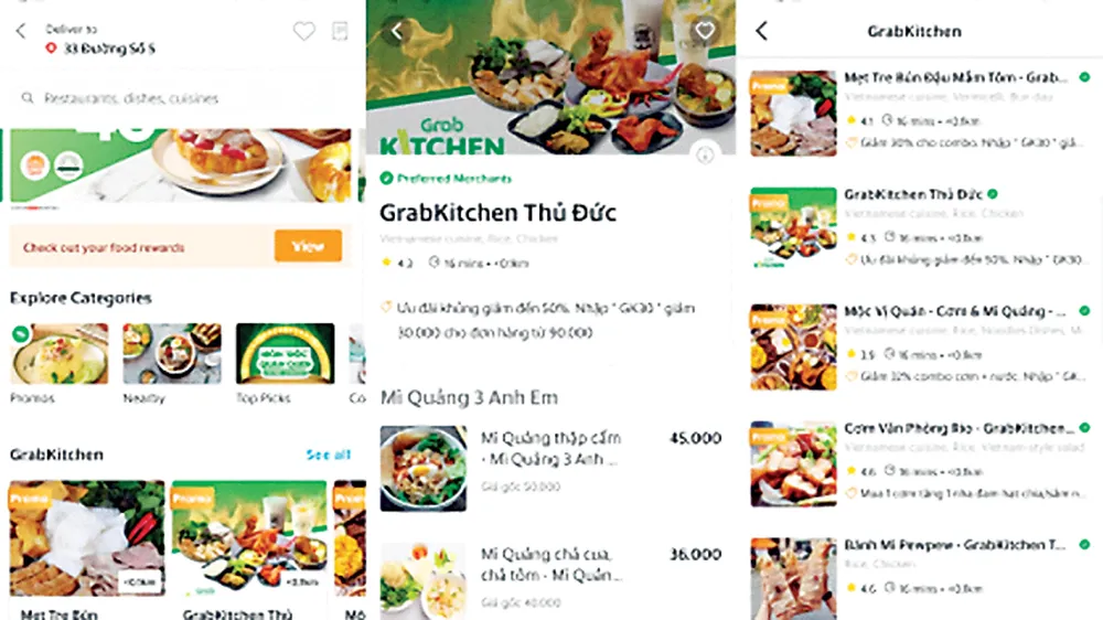 GrabKitchen ra mắt tại TPHCM